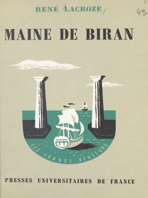cover image of Maine de Biran